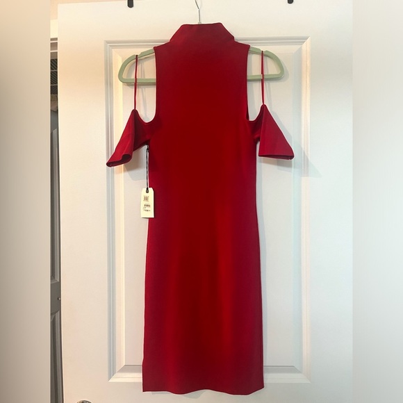 NWT LEITH BODYCON RED DRESS - Picture 6 of 7